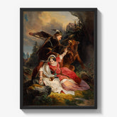 Duke Ernst the Iron Saves Cimburgis of Masovia by Franz Dobiaschofsky - thumbnail_1_bf_67433b2efaa684e1cf4ba4f5